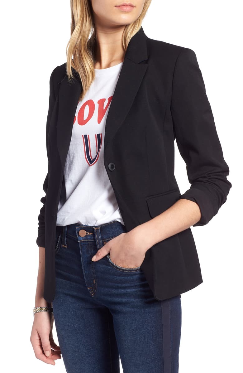 Stretch Cotton Twill Blazer | Nordstrom