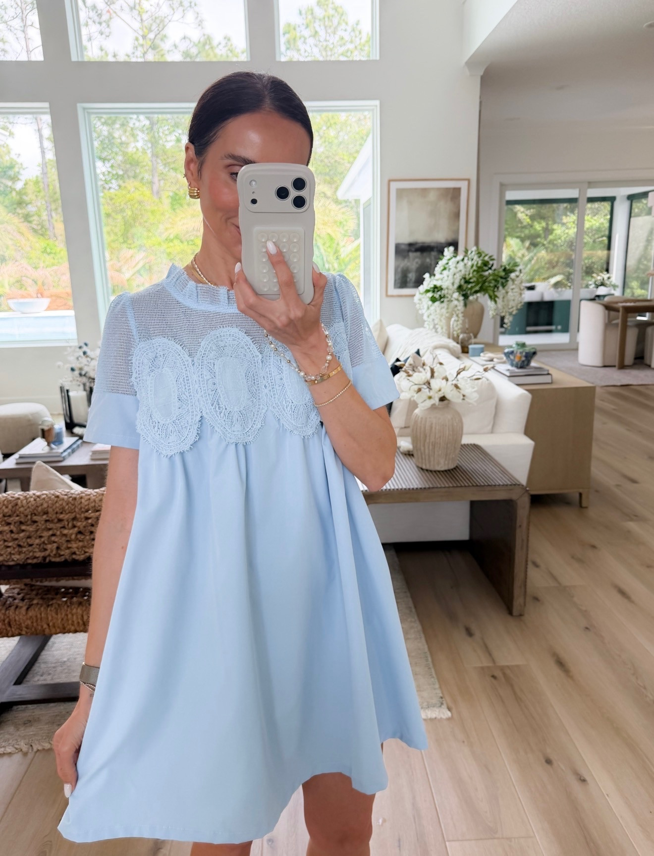 Such a stunning icy blue dress for summer, this Amazon find is lightweight, flowy, and perfect for vacation days or beach dinners. The color is so soft and flattering, and it’s one of those easy pieces you can throw on and instantly feel put together.

Dress – size XS, runs TTS

amazon dress, amazon finds, icy blue dress, vacation dress, summer dress outfit, beach vacation outfit, flowy summer dress, resort wear, lightweight dress, warm weather outfit, travel outfit, annabrstyle

#LTKPetite #LTKSeasonal #LTKootd