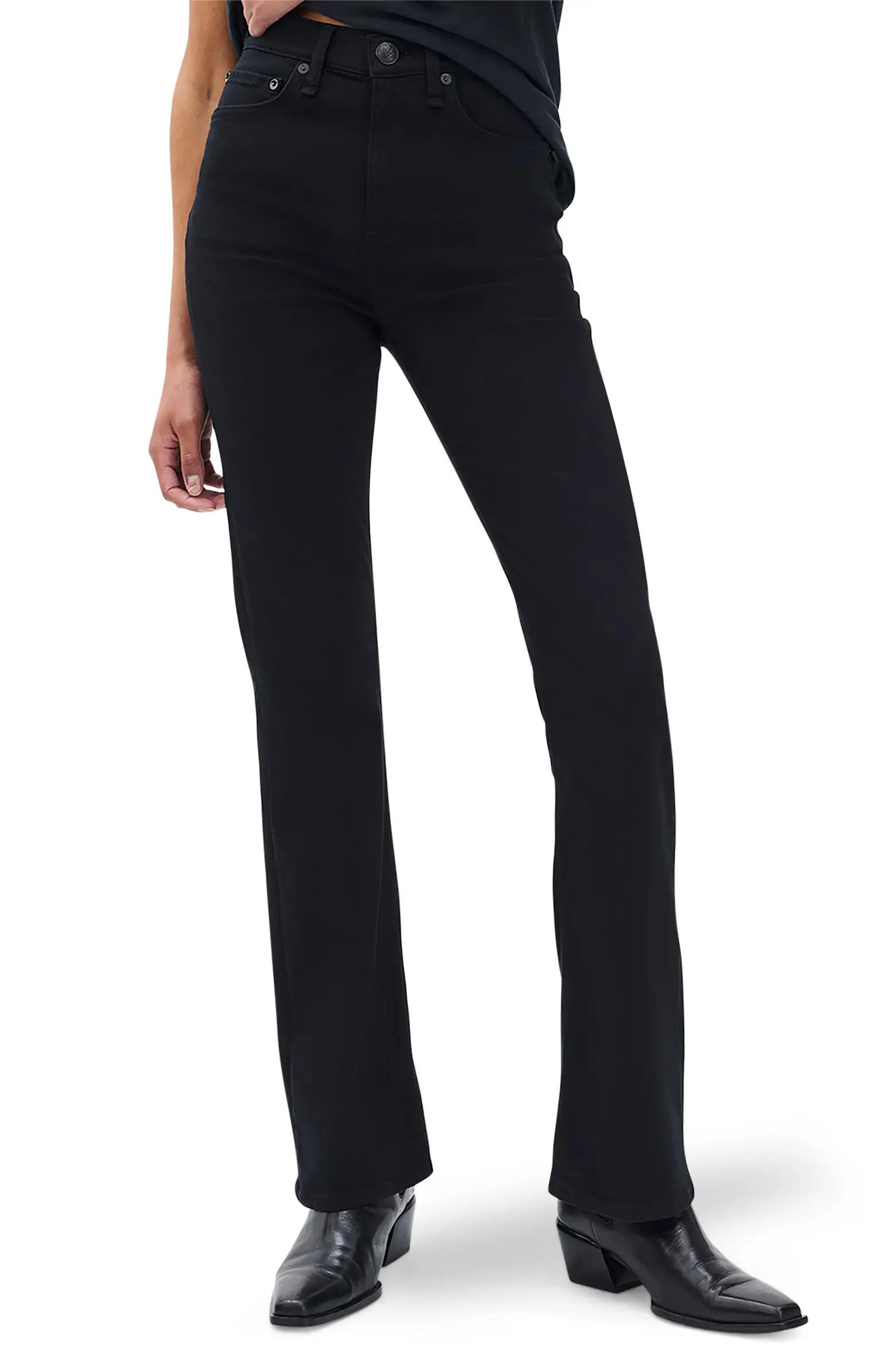 Flexi Peyton Mid Rise Full Length Bootcut Jeans | Nordstrom