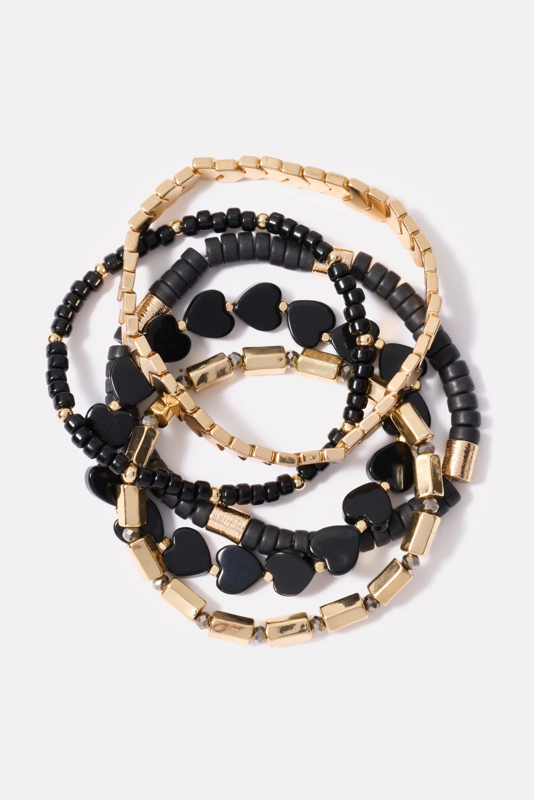 Fiona Heart Bracelet Stack | Evereve