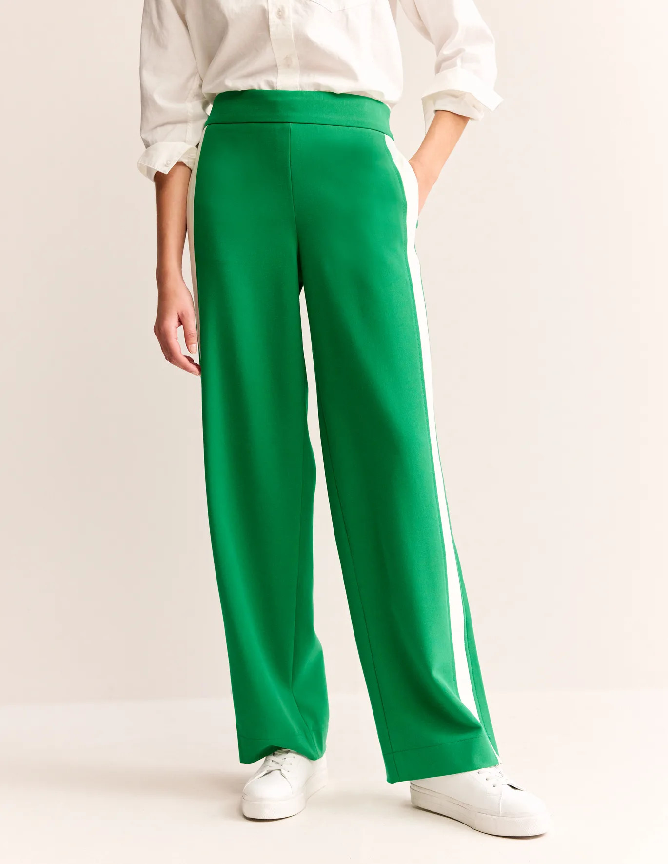 Pull On Side Stripe Pants | Boden (US)