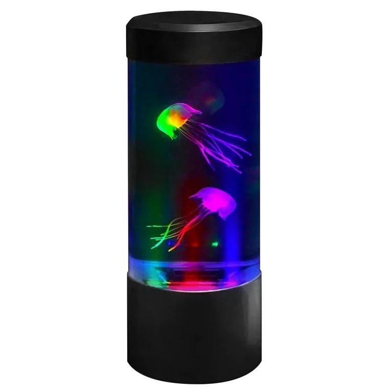 Playlearn Mini Jellyfish Lamp with LED Lights Night Light for Mood Round | Walmart (US)