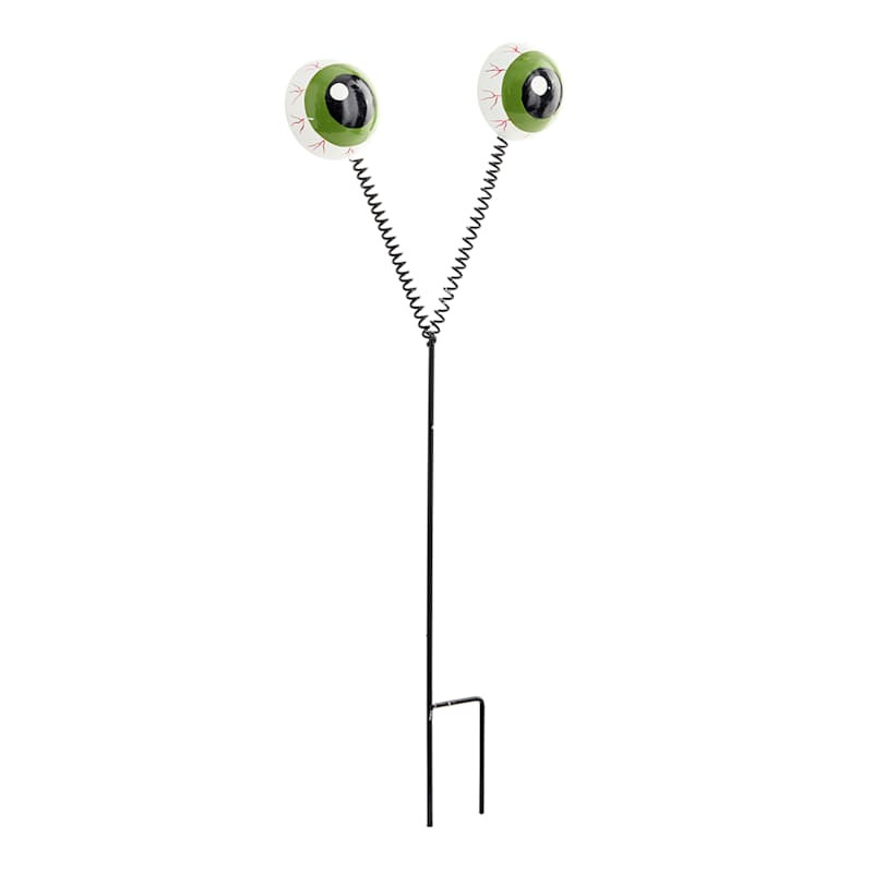 Grim Gardens Eyeball Yard Stake, 25.6", Metal, sold by At Home | At Home