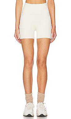 WellBeing + BeingWell StretchWell Valle 4 Inch Bike Short in Birch from Revolve.com | Revolve Clothing (Global)