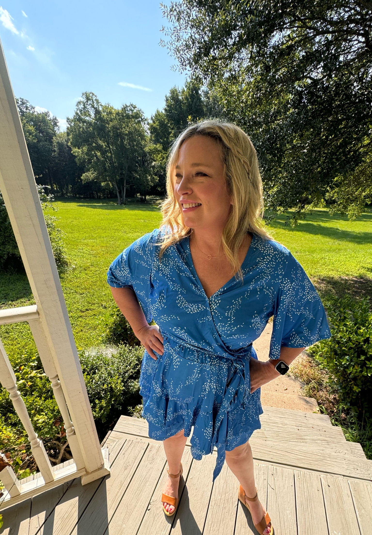 This romper is so soft! I sized up to a large but a medium would have been ok too. Cute travel outfit, cruise outfit or casual summer dress. SO FUN as a festival outfit of country music concert outfit too! 

#LTKMidsize #LTKTravel #LTKOver40