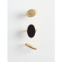 Rope Stone Ring Set in Gold | Torrid (US & Canada)