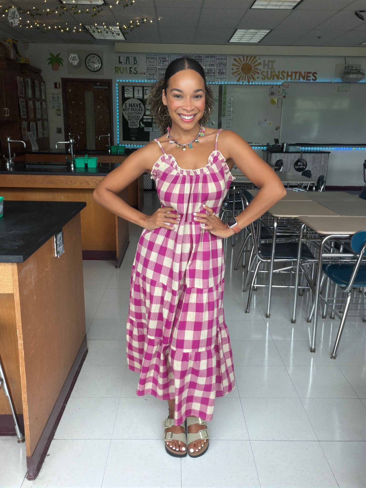 teacher OOTD 🌸🌺 #naturallife

#LTKootd #LTKWorkwear #LTKdayinmylife
