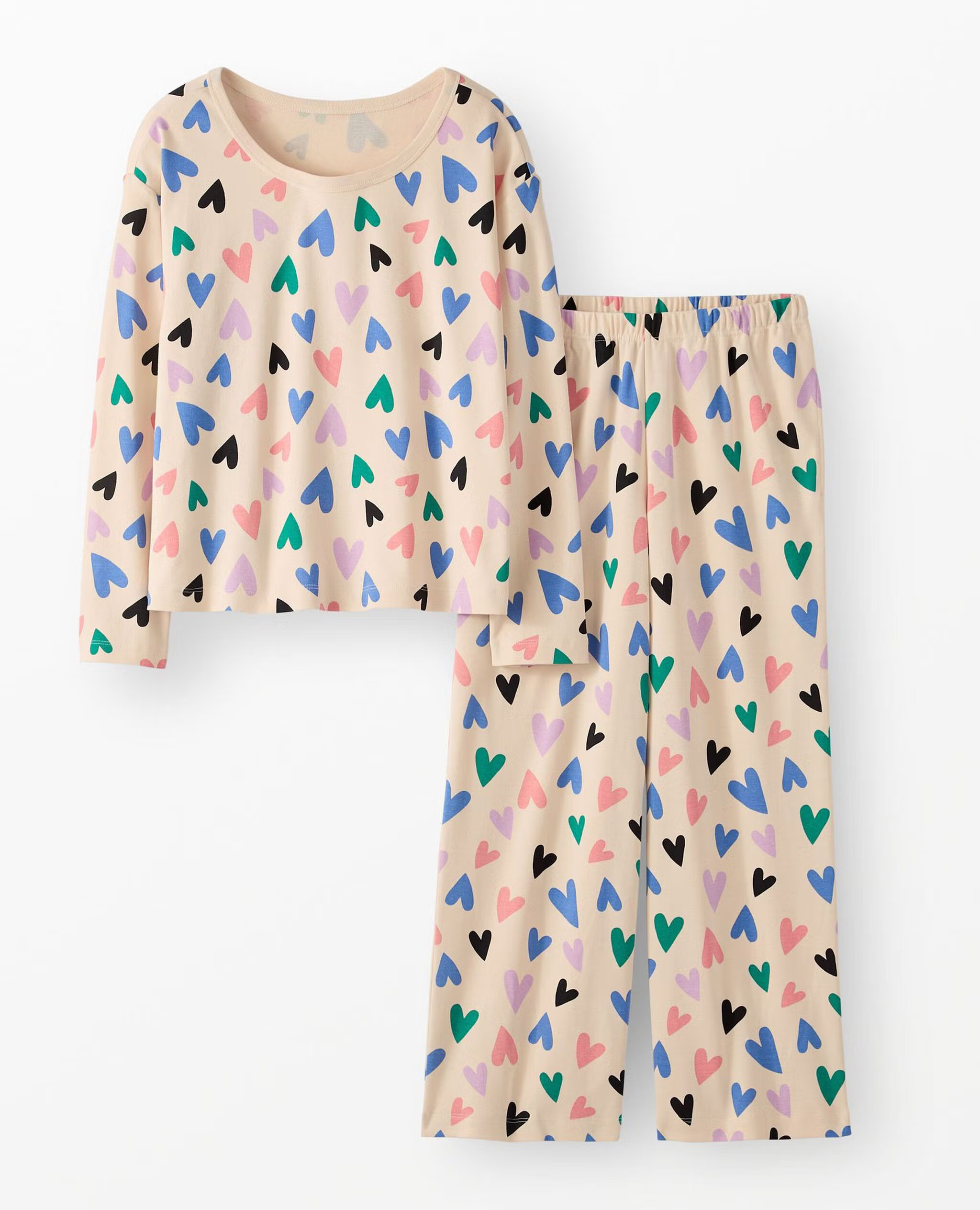 Women's Valentine's Wide Leg Pajama Set | Hanna Andersson