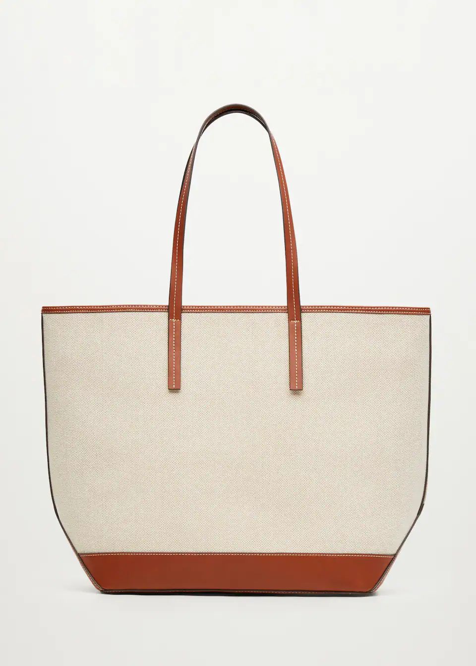 Cotton shopper bag | MANGO (US)