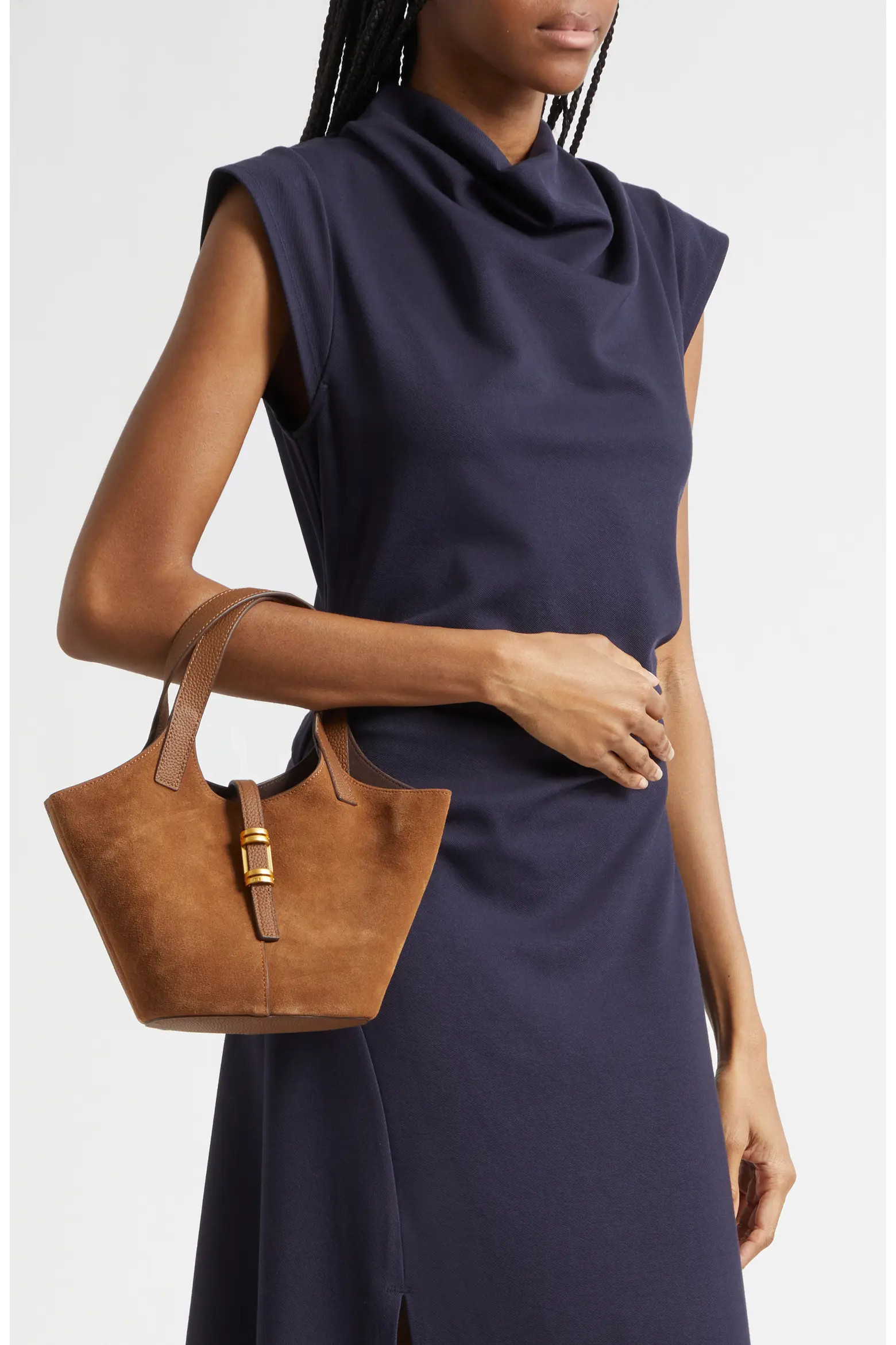 Reiss Lyra Leather & Suede Tote (Women) | Nordstrom | Nordstrom