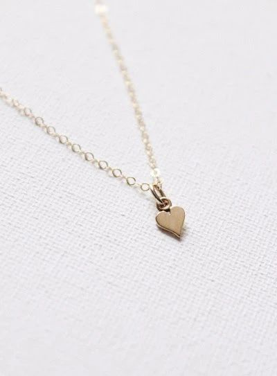 MINI HEART NECKLACE | Katie Waltman Jewelry