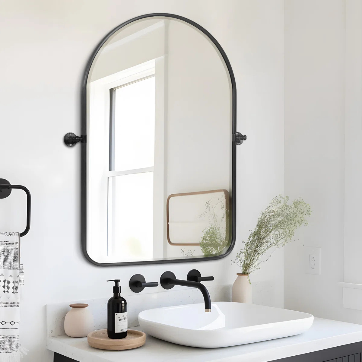 Norita Metal Arch Mirror | Wayfair North America