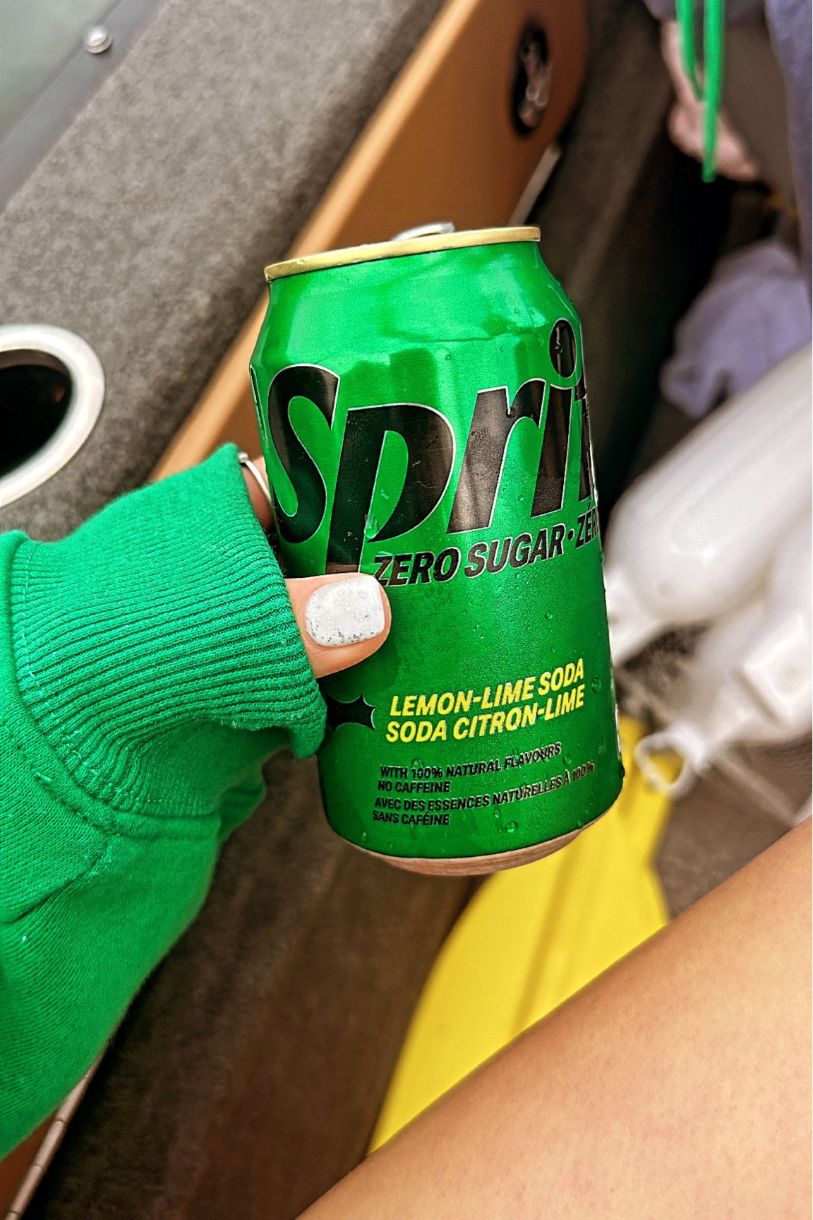 Sprite Zero, drinks, boating, lifestyle, cooler necessities, cooler beverages 