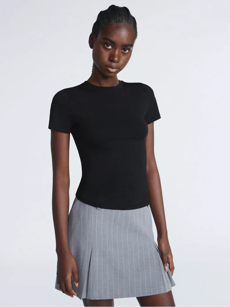 CREWNECK BABY TEE | Walmart (US)