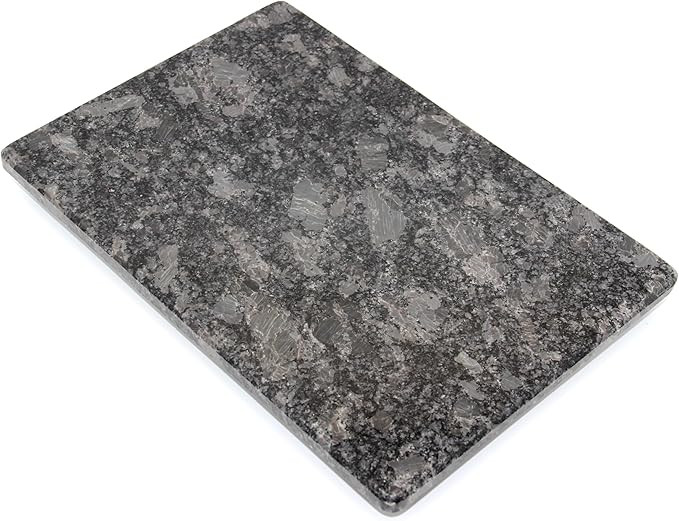 Planche à découper en pierre, 30 x 20 cm, plateau de service, planche de cuisine, plaque en pie... | Amazon (FR)