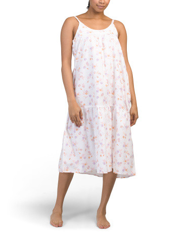 Cotton Twill Chloe Seashell Splendor Nightgown | Women | Marshalls | Marshalls