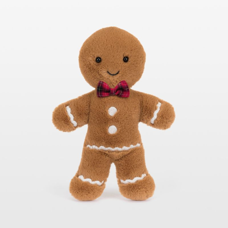 Jellycat Jolly Gingerbread Fred Kids Stuffed Animal + Reviews | Crate & Kids | Crate & Barrel