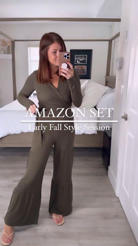 Amazon Set | Early Fall Style Session ✨ This set is so cozy and live how versatile it can be! Perfect to pair with denim or a sweater for early fall transition 🍁

✨Follow me for more outfit ideas and affordable fashion✨

USE CODE: 30WOVPP6 for 30% through 8/21 

#LTKunder50 #LTKsalealert #LTKstyletip