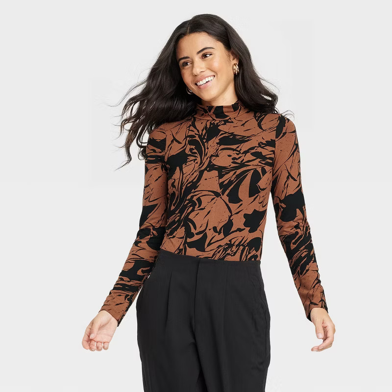 Women's Turtleneck Bodysuit - A New Day™ | Target