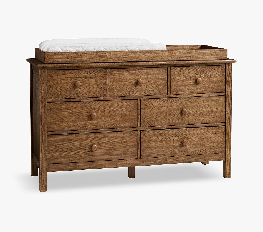 Kendall 7-Drawer Changing Table (55w x 19d") | Pottery Barn Kids