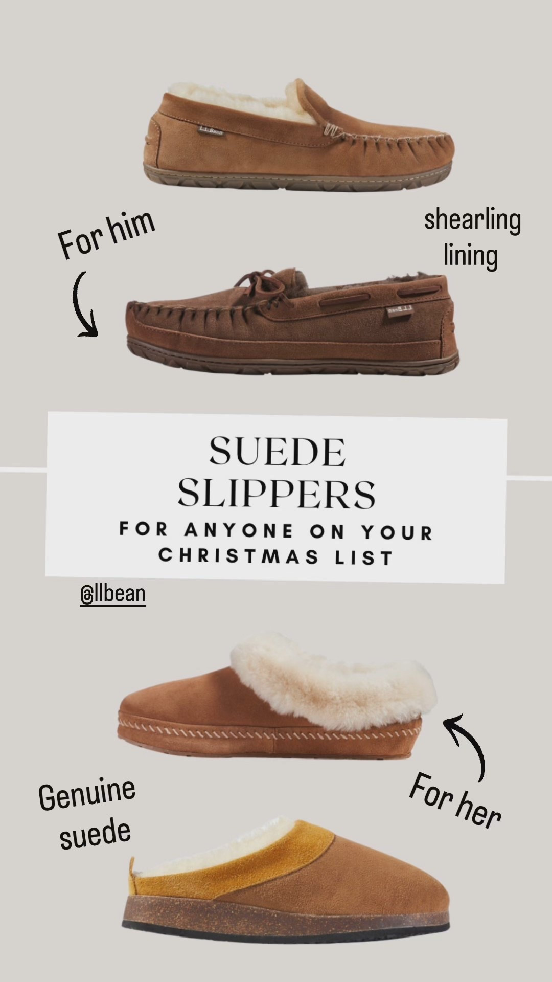 Cozy slippers from
LLBean that will last years! Free shipping right now! Great gift idea 

#LTKHoliday #LTKGiftGuide