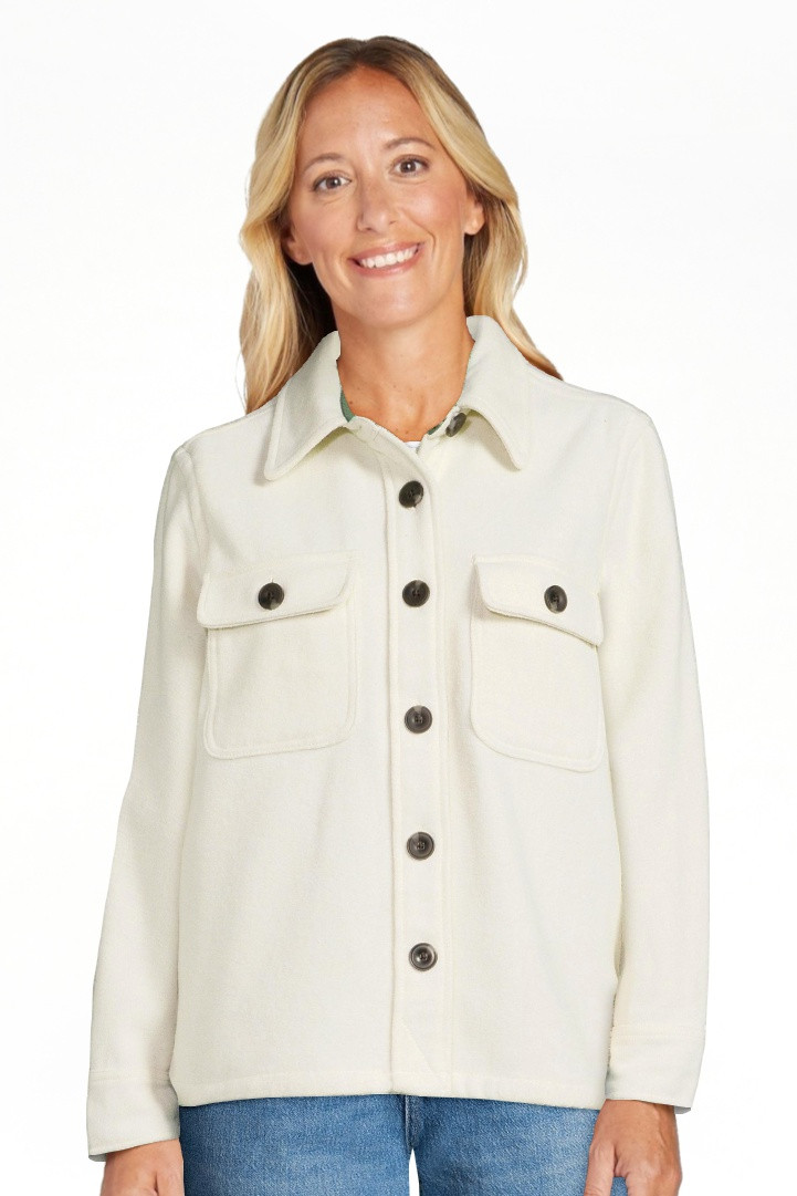 Free Assembly Women's Wool Blend Shirt Jacket | Walmart (US)
