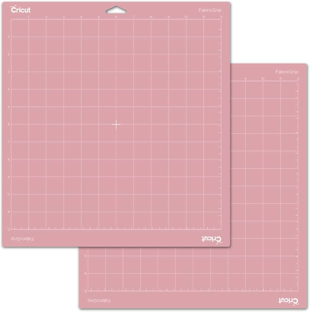 Cricut FabricGrip Adhesive Cutting Mat 12" x 12", High Density Fabric Craft Cutting Mat, Made of ... | Amazon (US)