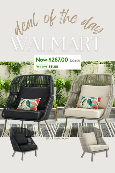 Walmart home deals on patio furniture! 