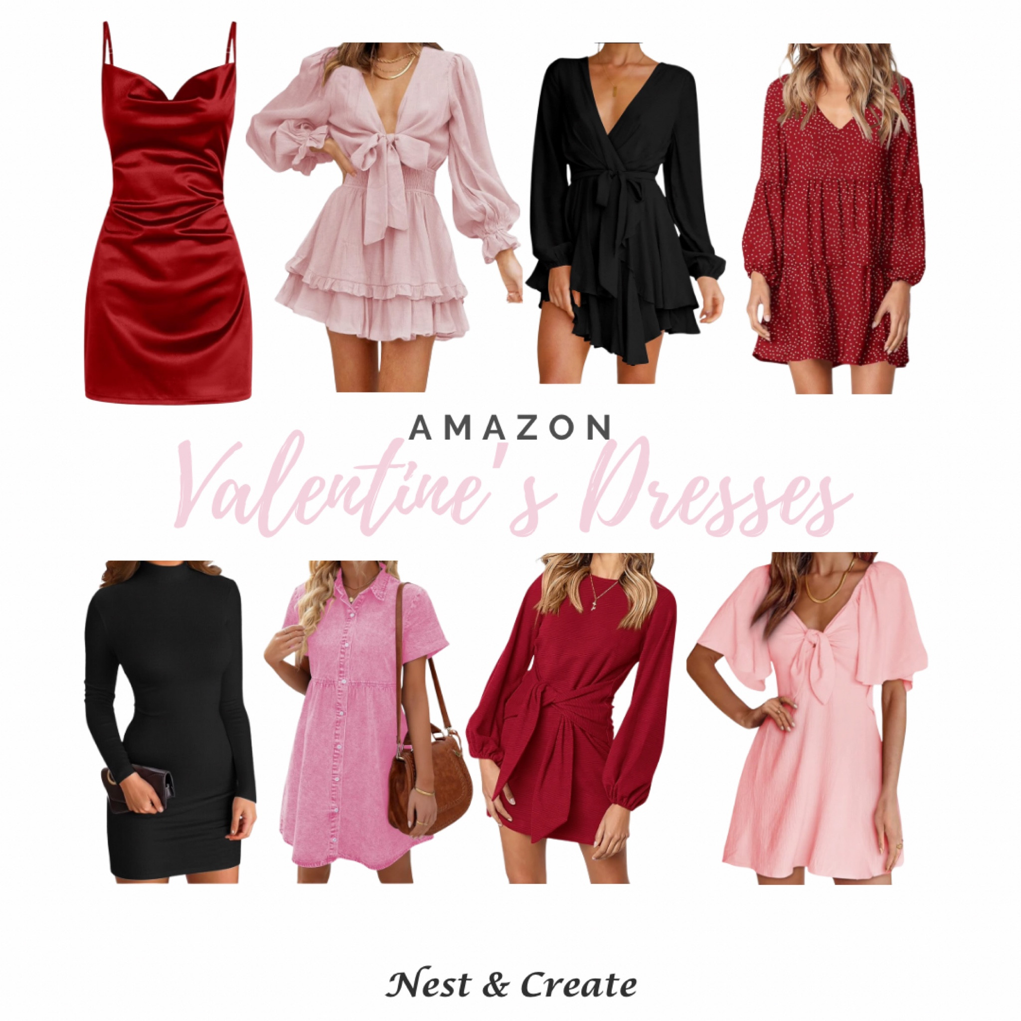 Find your perfect Valentine’s look 💕 From romantic reds to chic styles, we’ve got the dress to make your day unforgettable. Shop now on Amazon! ❤️✨ #ValentinesDayStyle #AmazonFashion #LoveInEveryLook

#LTKSeasonal #LTKGiftGuide #LTKStyleTip