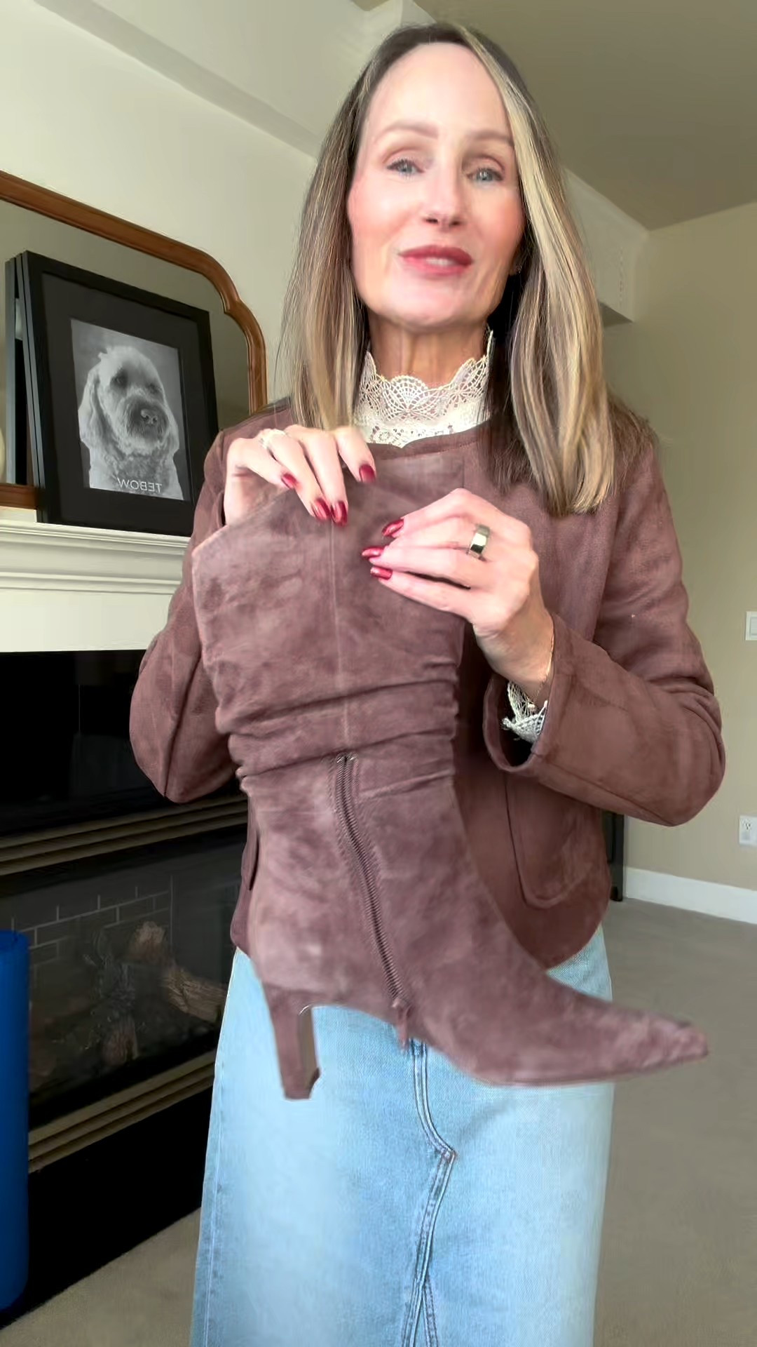 Loving these suede boots from Frankie 4

#LTKCyberWeek