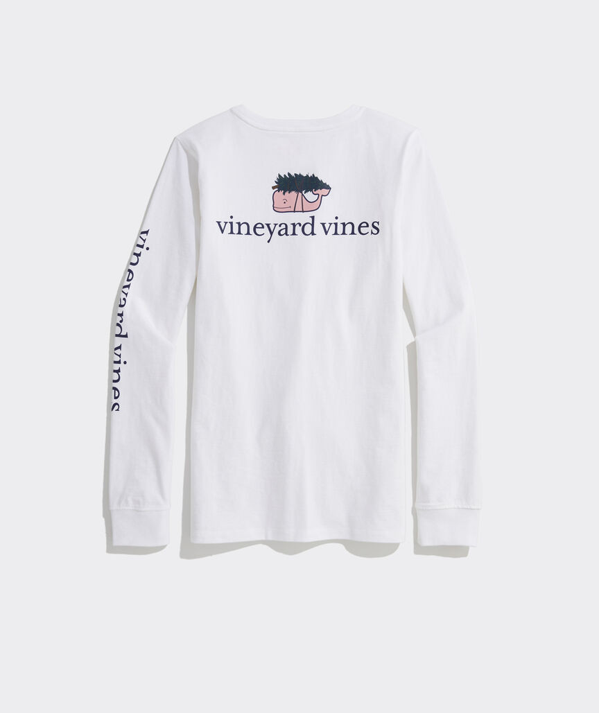 Whale & Tree Long-Sleeve Pocket Tee | vineyard vines