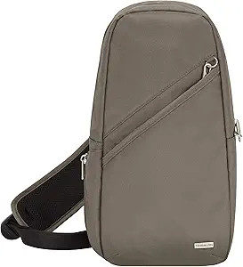 Travelon Anti-theft Classic Sling Bag, Nutmeg | Amazon (US)