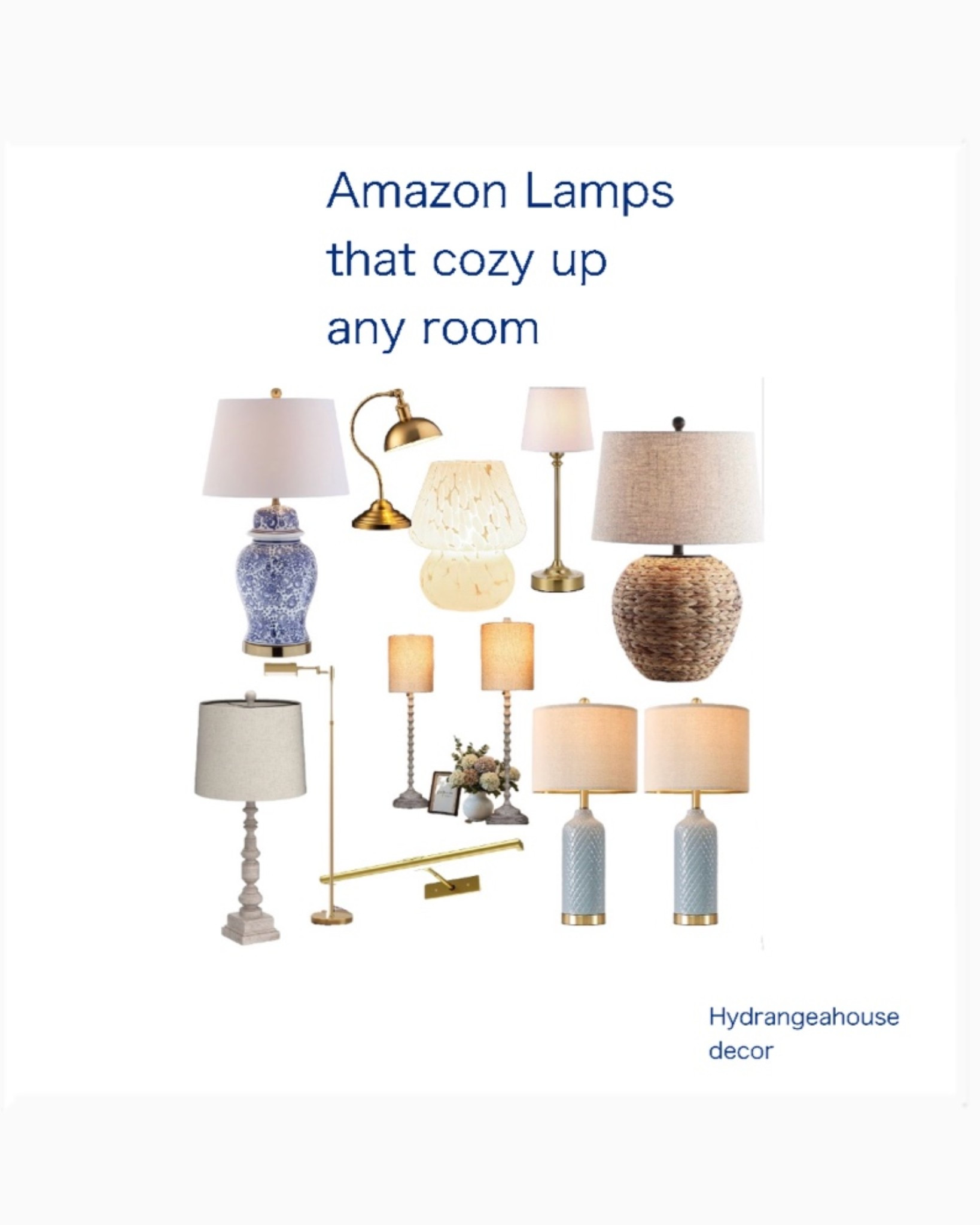 These lamps are perfect to finish any room. 
#lamp #blue #rattan #sideboard #chargeable