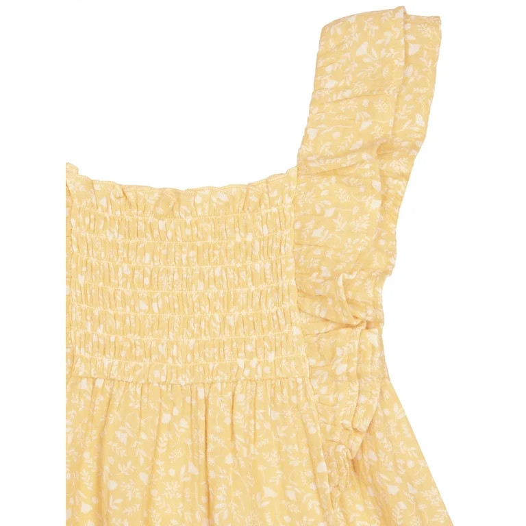 Modern Moments by Gerber Baby and Toddler Girl Smocking Dress, Sizes 12M-5T | Walmart (US)