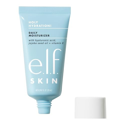 e.l.f. SKIN Holy Hydration! Moisturizer Mini, Ultra-Hydrating Formula, Infused with Aloe, Jojoba Oil & Shea Butter, Vegan & Cruelty-Free | Amazon (US)
