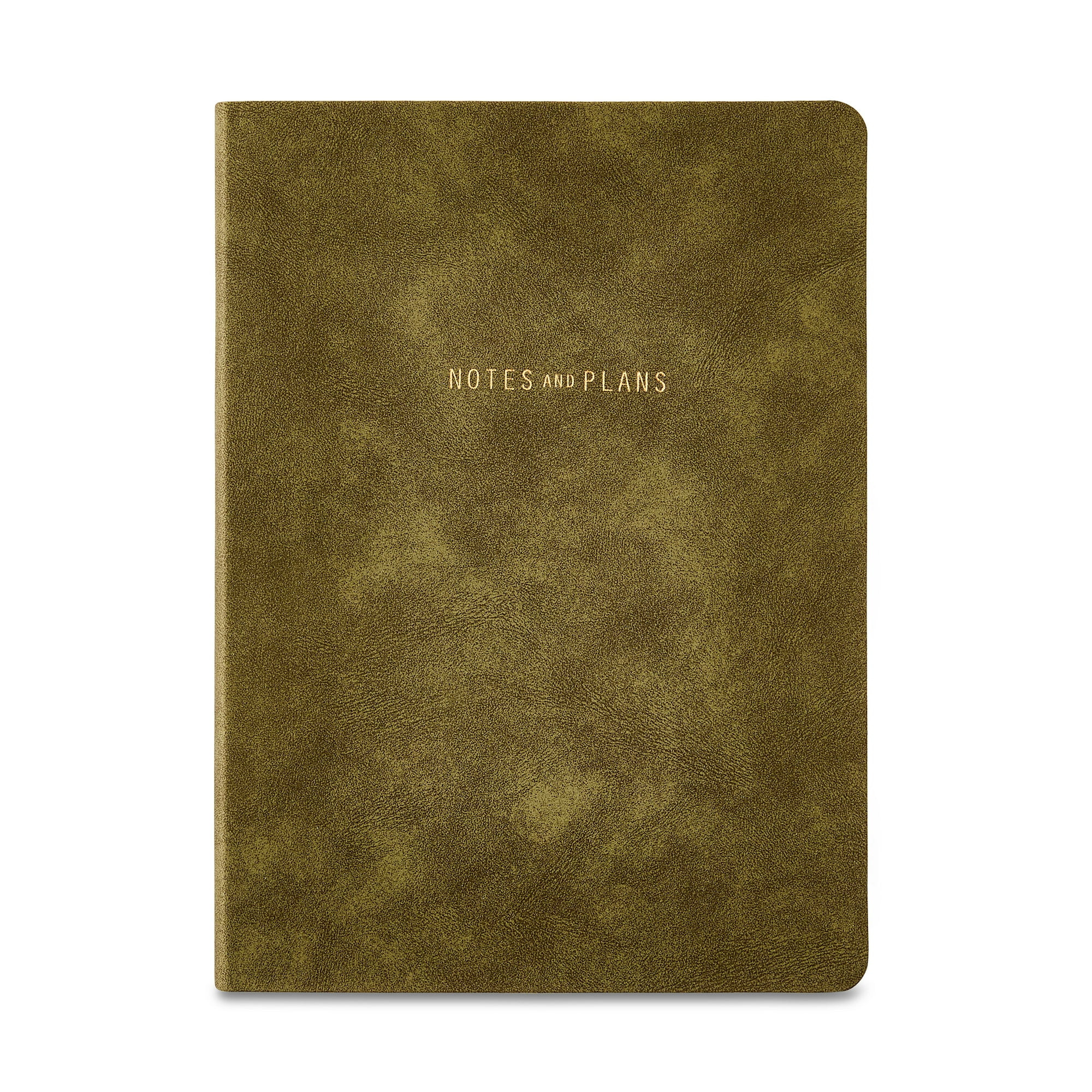 Pen + Gear Flex Suede Journal, Olive, 5.75" x 8" x 0.5", 192 Lined Pages, 96 Sheets | Walmart (US)