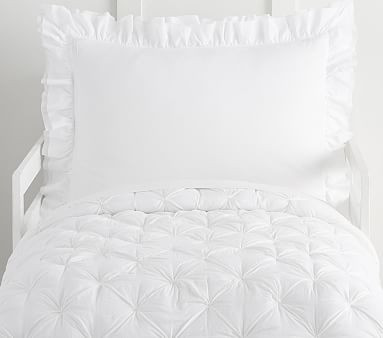 Sadie Ruffle Toddler Quilt | Pottery Barn Kids