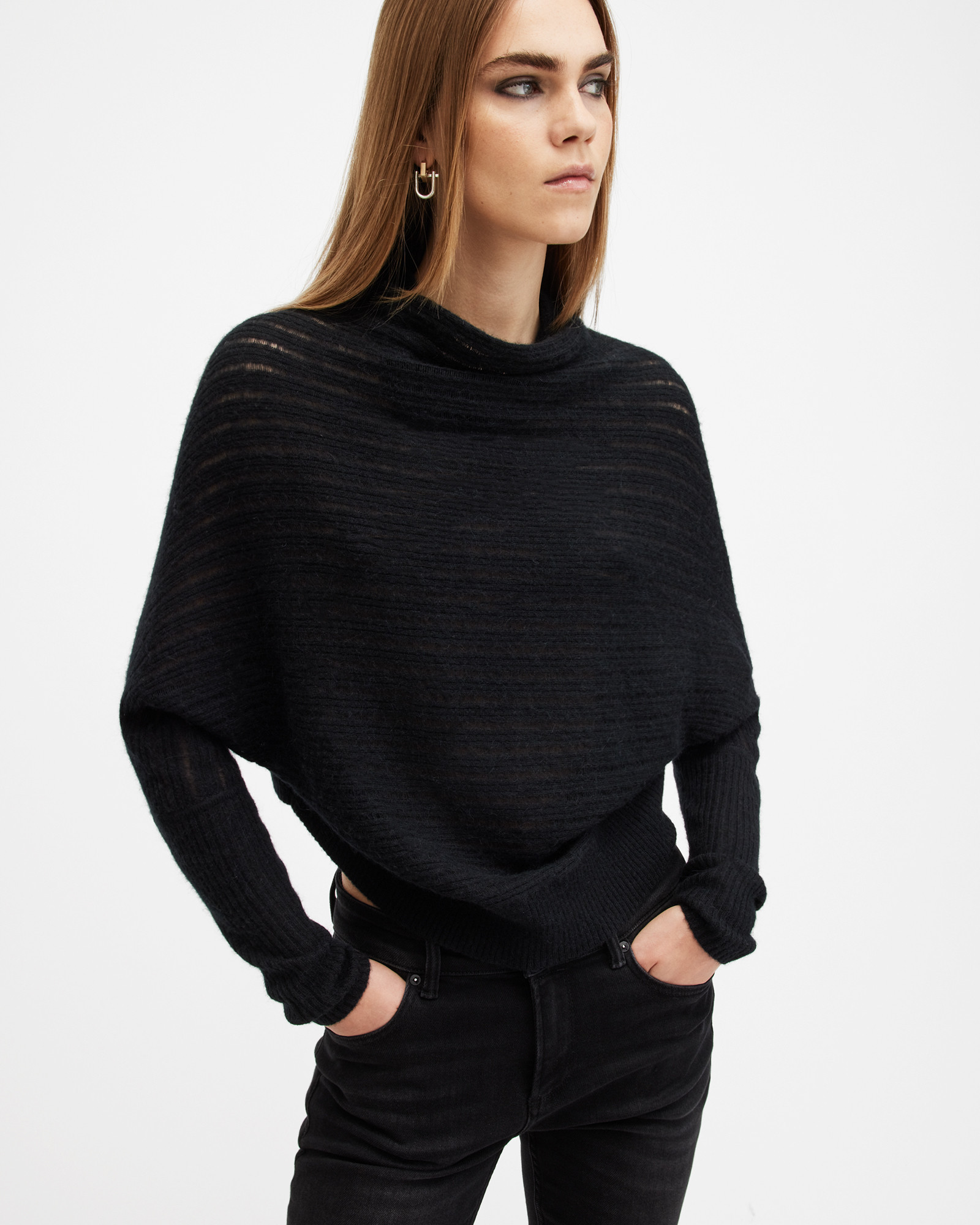 Ridley Ladder Relaxed Fit Sweater | AllSaints US