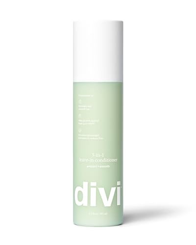 Divi 3-in-1 Leave-In Conditioner Spray - Detangler & Heat Protectant for Frizz Control & Shine, Lightweight Moisturizer - For All Hair Types - 6.5 Fl Oz | Amazon (US)