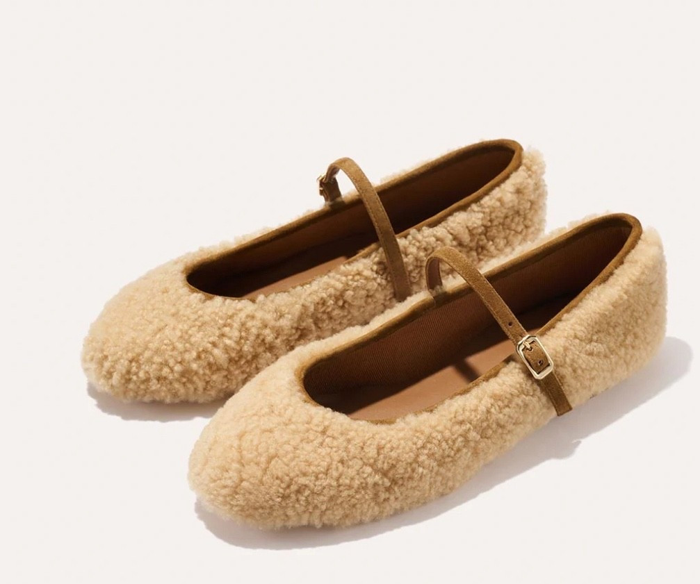 Margaux, the Demi Jane, shearling ballet flats

#LTKShoeCrush #LTKSeasonal