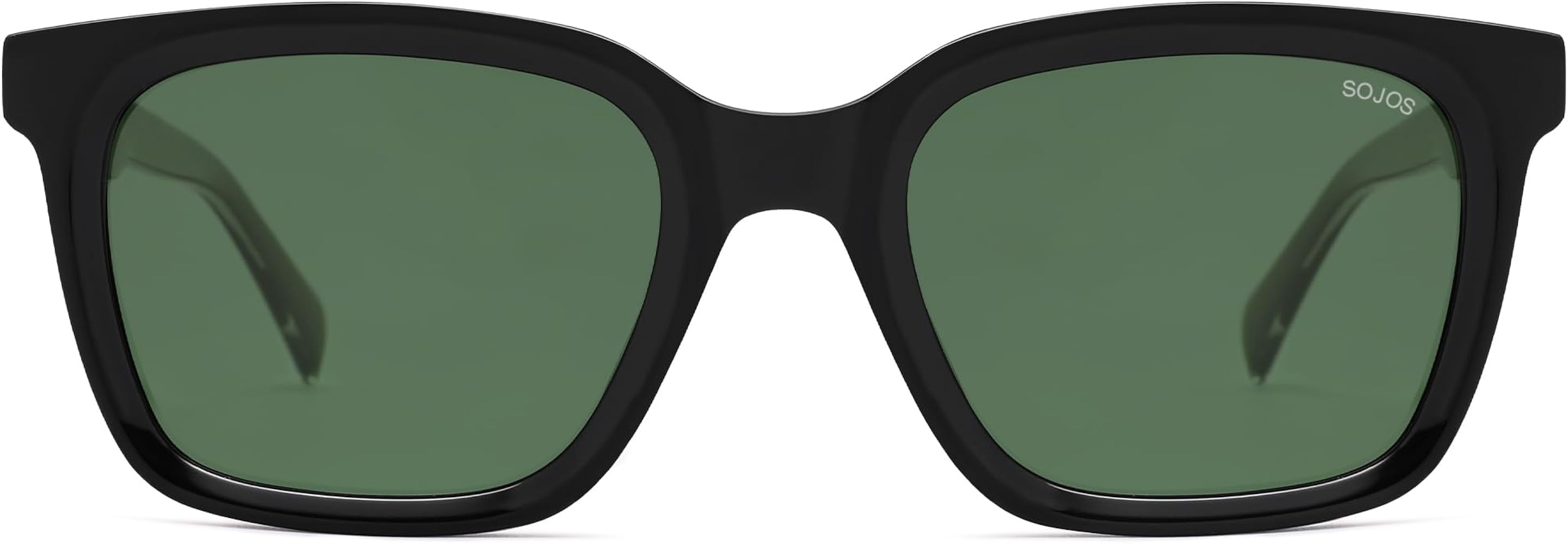 SOJOS Acetate Squared Polarized Sunglasses for Women Men with Rounded Edges Retro Unisex Classic ... | Amazon (US)