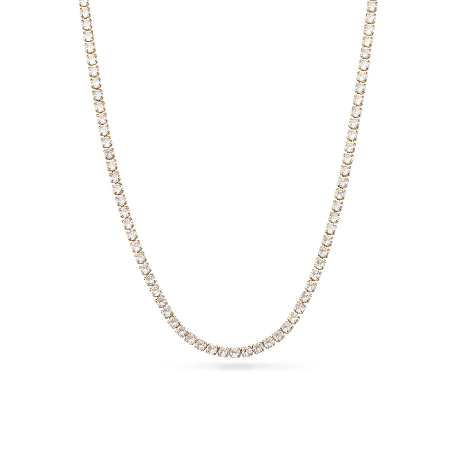 Tennis Necklace (Gold) | Abbott Lyon
