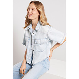 Amber Denim Shirt | Evereve