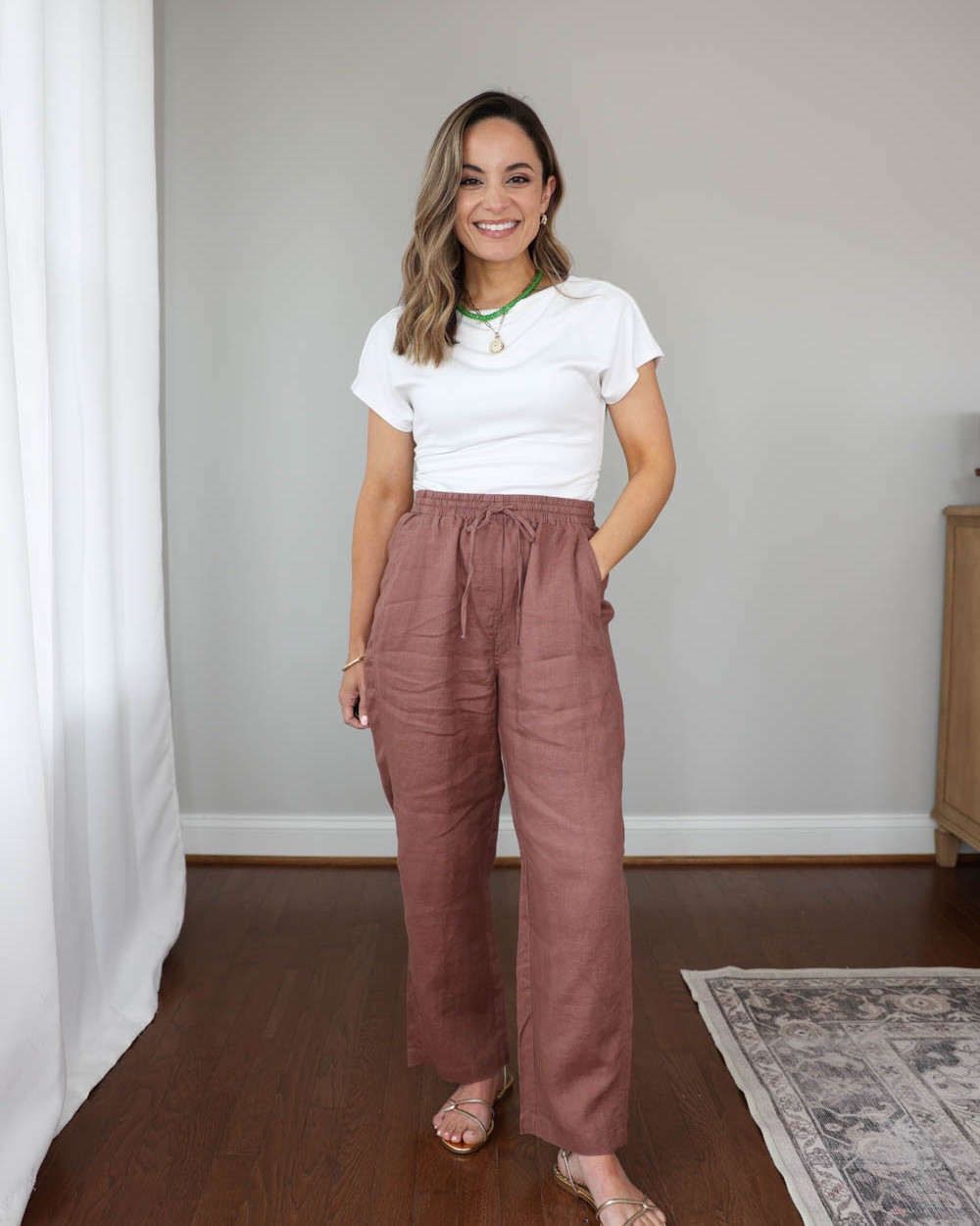 Petite-friendly casual pants for Summer if you don't want to wear jeans!

Outfit 1:
Banana Republic Getaway Pants: petite xs (petite xxs would be a better fit for me) | 11” rise | 25” inseam *I sized up in this pair because I usually need to at banana republic, but these pants are more true to size. They’re big on me in the size up. Wearing petite xs, need petite xxs.
Top (Nordstrom): petite xs
Sandals (Sam Edelman): true to size

Outfit 2:
Pants (Abercrombie): xxs short - 28.5” inseam, I need a low heel with these
Top: xxs (I’m wearing a camisole under it)
Heels: tts

Outfit 3:
Blue Top (Abercrombie): xs sized up (link shows the top in brown, click through to see blue)
Pants (Abercrombie): xxs short / 11” rise / 28.5” inseam I need a heel with these
Shoes (Amazon): true to size

My measurements for reference: I’m 4’10” and 105lbs. My bust, waist, and hip measurement is 32”, 24”, and 36”.

#LTKootd #LTKSeasonal #LTKPetite