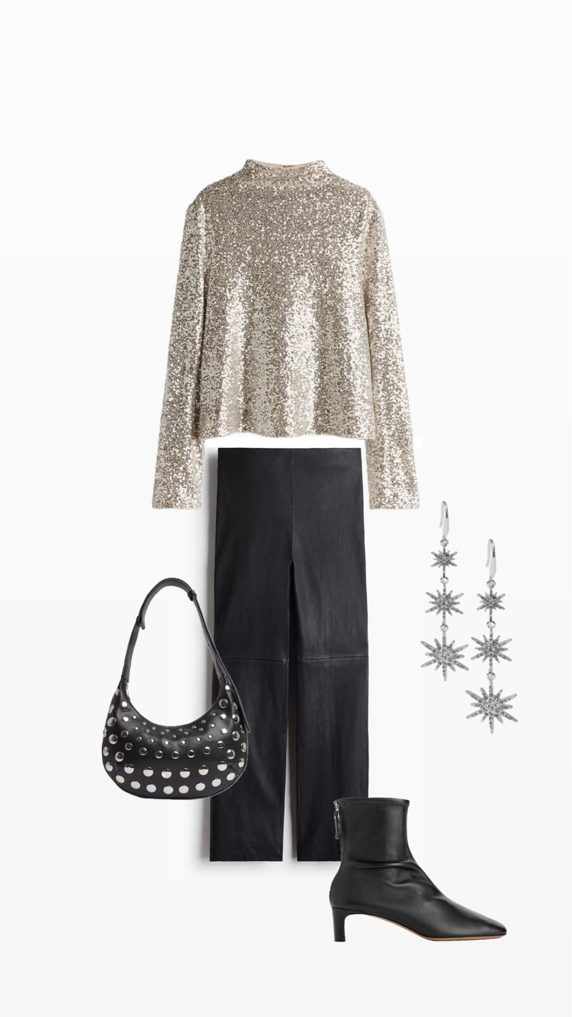 Leather Trouser styling ✨
I wear a 14 in the trousers

#LTKover50style #LTKpartywear #LTKstyletip