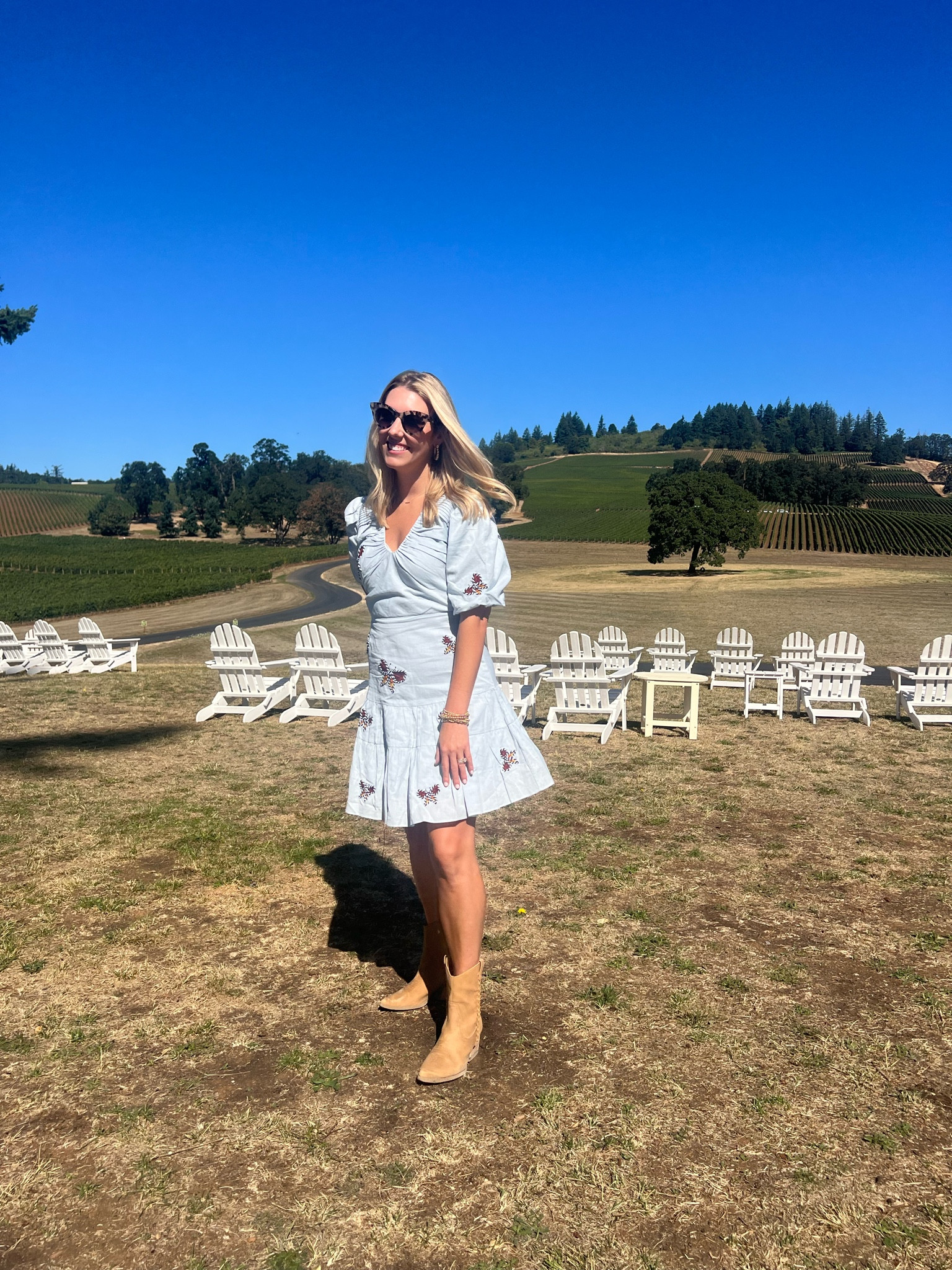 Fall dresses perfect for the vineyard! 🍷

#girlstrip #winetasting #falllooks #boots# transitioningseasons #autumn 

#LTKparties #LTKSeasonal #LTKstyletip