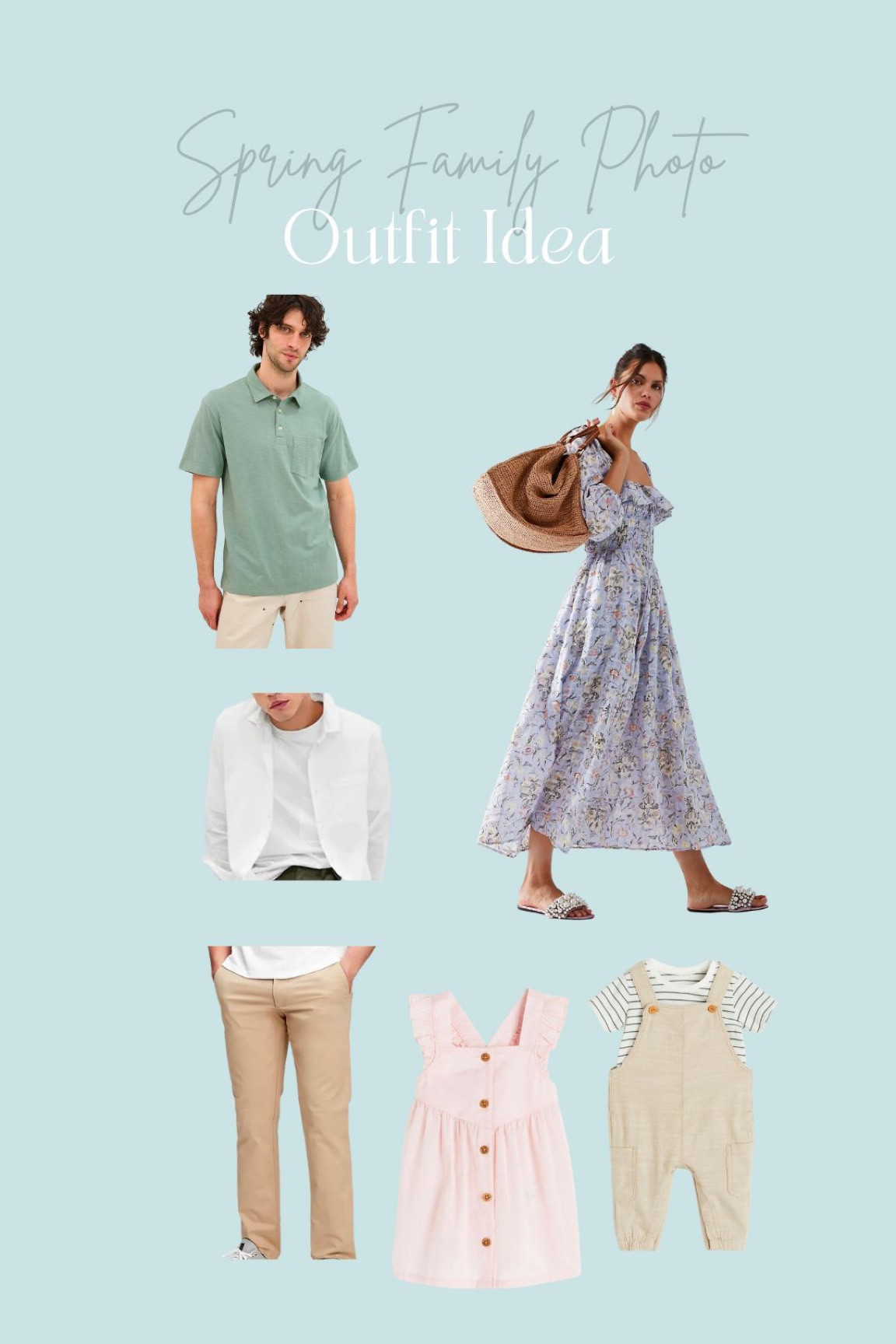 Spring family photo outfit idea! 

These would all look great for Easter, wedding guest, etc!

#LTKSeasonal #LTKkids #LTKfamily
