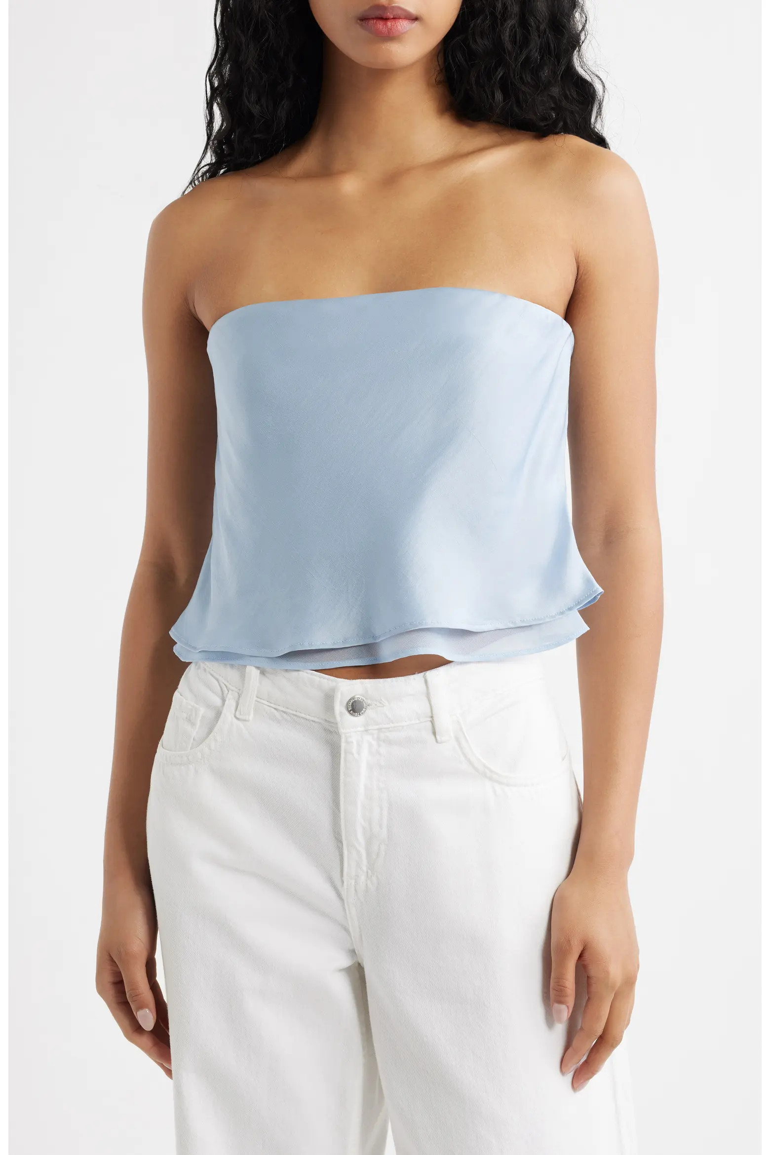 Azur Strapless Crop Top (Women) | Nordstrom | Nordstrom