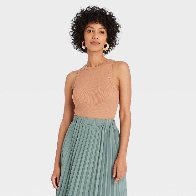 Women's Ribbed Tank Top - A New Day™ | Target