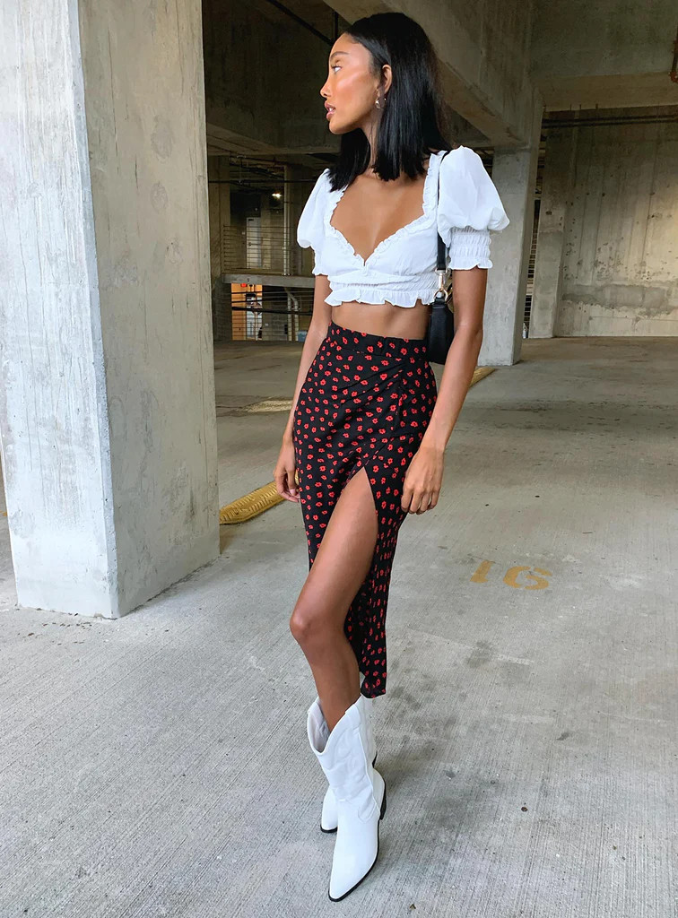 Mabel Midi Skirt | Princess Polly US